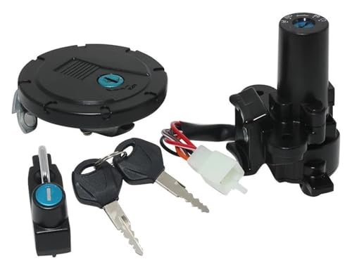 Zündschalter Für KLX250 Für KLX250S 2009-2014 Key Lock Kit Motorrad Zündschloss Kraftstoff Gas Tank Cap Abdeckung Zündschalter Für KLX250 Für KLX250S 2009-2014 Key Lock Kit Motorrad Zündschloss Kraftstoff Gas Tank Cap Abdeckung von STRJUS