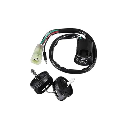 Zündschalter Für KYMCO Für ATV Für MXU 150 50 Für LB30AA Motorrad-Zündschalter-Schlösser-Kit 35010-LCA4-90A 35010-LCA4-9V0 von STRJUS