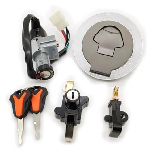 Zündschalter Für LIFAN Für KPR150 Für KPR200 Teile Ersatz Key Lock Kit Motorrad Zündschloss Kraftstofftank Set Elektrische Tür Zündschalter Für LIFAN Für KPR150 Für KPR200 Teile Ersatz Key Lock Kit Motorrad Zündschloss Kraftstofftank Set Elektrische Tür von STRJUS