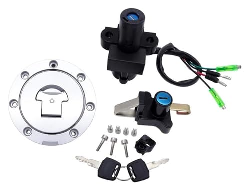 Zündschalter Für NSR125 NSR 125 RX 1993-2004 Key Lock Kit Motorrad 4 Drähte Zündschloss Benzin Öl Kraftstoff Gas Tankdeckel Sitzbezug-Set Zündschalter Für NSR125 NSR 125 RX 1993-2004 Key Lock Kit Motorrad 4 Drähte Zündschloss Benzin Öl Kraftstoff Gas Tankdeckel Sitzbezug-Set von STRJUS