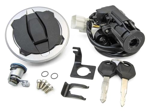 Zündschalter Für Ninja 650 Z650 2017-2024 Motorrad Zündschloss Kraftstoff Gas Tankdeckel Schlösser Key Lock Kit Ersatz Teile Zündschalter Für Ninja 650 Z650 2017-2024 Motorrad Zündschloss Kraftstoff Gas Tankdeckel Schlösser Key Lock Kit Ersatz Teile von STRJUS