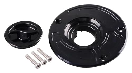 Zündschalter Für Ninja Für 650R 2006-2007 Für ZZR600 2005-2009 ZX636 2003 2004 Key Lock Kit Motorrad Kraftstoff Tank Schutzhülle Zubehör von STRJUS