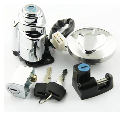 Zündschalter Für Shadow 400 2000-2002 Ersatz Accessorries Key Lock Kit Zündschloss Motorrad Kraftstoff Tank Deckel Schlüssel Zündschalter Für Shadow 400 2000-2002 Ersatz Accessorries Key Lock Kit Zündschloss Motorrad Kraftstoff Tank Deckel Schlüssel von STRJUS