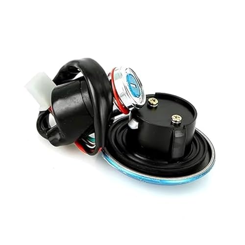 Zündschalter Für Su&zuki Für GN125 6-Draht-Motorrad-Zündschalter Tankdeckelabdeckung Lenkschloss Motorrad-Zündschalterschlüsselsatz von STRJUS