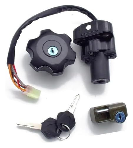 Zündschalter Für Suz&uki Für DR650S Für DR650SE 1998-2022 Key Lock Kit Kraftstoff Gas Kappe Schloss Zündschalter Sitz Lock Set Zündschalter Für Suz&uki Für DR650S Für DR650SE 1998-2022 Key Lock Kit Kraftstoff Gas Kappe Schloss Zündschalter Sitz Lock Set von STRJUS
