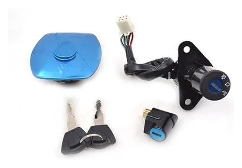 Zündschalter Für Suzuki Für GS125 Für GS 125 Ersatz Accessorries Key Lock Kit Motorrad Teile Kraftstoff Tank Deckel Schlüssel Schloss Zündung Schalter von STRJUS