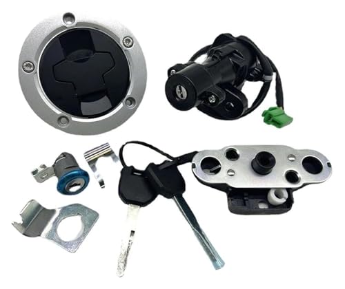 Zündschalter Für Suzuki Für GSX250R 2018-2022 Gas Tank Cap Lock Accessorries Key Kit Motorrad Zündschloss Kraftstoff Deckel Schlüssel von STRJUS