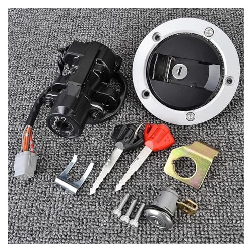 Zündschalter Für Suzuki Für GSXR750 Für GSXR600 2006-2018 Key Lock Kit Ersatz Motorrad Zündschloss Kraftstoff Tank Deckel Schlüssel Zündschalter Für Suzuki Für GSXR750 Für GSXR600 2006-2018 Key Lock Kit Ersatz Motorrad Zündschloss Kraftstoff Tank Deckel Schlüssel von STRJUS