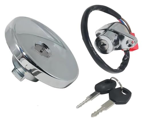 Zündschalter Für VN400 Für Vulcan Classic 1996-2003 Tankdeckelschloss Accessorries Key Kit Motorrad Zündschloss Tankdeckelschlüssel Zündschalter Für VN400 Für Vulcan Classic 1996-2003 Tankdeckelschloss Accessorries Key Kit Motorrad Zündschloss Tankdeckelschlüssel von STRJUS
