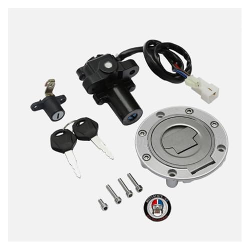 Zündschalter Für Y&amaha 2004-2008 Ersatzteile Key Lock Kit Motorrad Zündschalter Kraftstofftankdeckel Schlösser von STRJUS