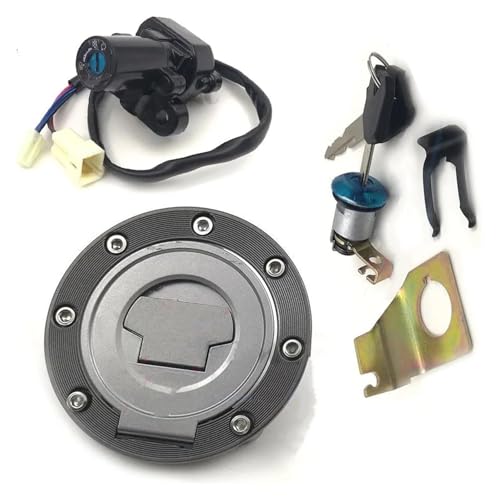 Zündschalter Für Y&amaha MT01 MT-01 2005-2009 YZF R1 2004-2014 Tankdeckel Sitzschloss Schlüsselsatz Kit Motorrad-Zündschalter von STRJUS