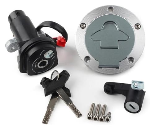 Zündschalter Für Y&amaha R15 MT15 2015 2016 Motorrad-Zündschlüsselschalter Sitzschloss Kraftstofftank Tankdeckel Abdeckung Set Kits Kit 1set Zündschalter Für Y&amaha R15 MT15 2015 2016 Motorrad-Zündschlüsselschalter Sitzschloss Kraftstofftank Tankdeckel Abdeckung Set Kits Kit 1set von STRJUS