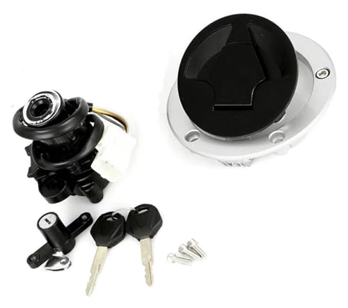 Zündschalter Für Z1000SX Für Ninja ZX-6R ZX6R ZX636 2011-2016 Key Lock Kit Kraftstoff Gas Kappe Motorrad Zündschloss Sitz Zündschalter Für Z1000SX Für Ninja ZX-6R ZX6R ZX636 2011-2016 Key Lock Kit Kraftstoff Gas Kappe Motorrad Zündschloss Sitz von STRJUS