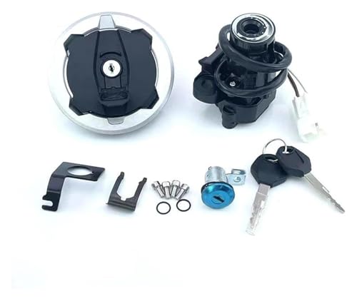 Zündschalter Für Z800 Z900 2017-2022 Zündschloss Tankdeckel Sitzschloss Schlüsselsatz Kit Motorrad von STRJUS