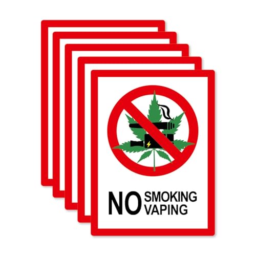 5 Stück XXL No smoking Cannabis Marihuana Weed 30 x 40cm Schild aus stabiler PVC Hartschaumplatte 5mm mit UV-Schutz von STROBO 5 Stück XXL No smoking Cannabis Marihuana Weed 30 x 40cm Schild aus stabiler PVC Hartschaumplatte 5mm mit UV-Schutz von STROBO von STROBO