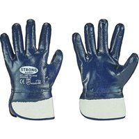 Vollstar - Nitrilhandschuh - blau - Größe 11 - blau - Strong Hand von STRONG HAND