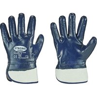 Vollstar - Nitrilhandschuh - blau - Größe 11 - blau - Strong Hand von STRONG HAND