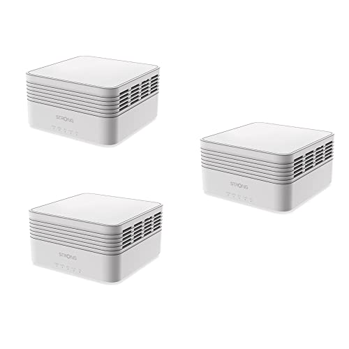 Strong Wi-Fi Mesh Home Kit 3er-Pack – WiFi 6 – AX3000 von STRONG