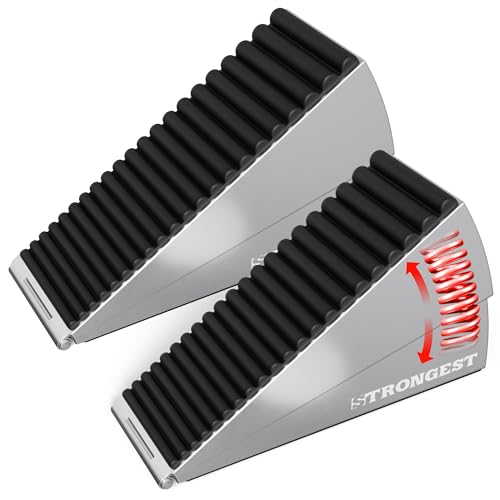 Strongest Home 2er Pack XL Heavy Duty Tür Falttür Chrom von STRONGEST HOME