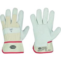 Stronghand - Handschuh STIERkopfClassic, Rindvollleder, Gr.9 12 Stk von STRONGHAND