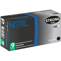Gr .7 SHATIN STRONGHAND® HANDSCHUHE schwarz SHATIN STRONGHAND® NITRILE DISPO von STRONGHAND