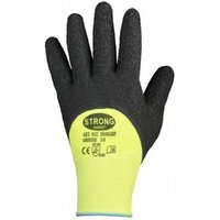 Handschuhe neongrip Größe 10 neongelb/schwarz en 420, en 388 PSA-Kategorie ii von STRONGHAND