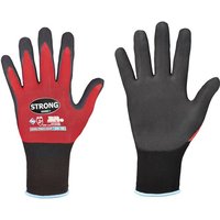 Stronghand - Handschuhe precisor Größe 8 rot/schwarz en 420, en 388 PSA-Kategorie ii von STRONGHAND