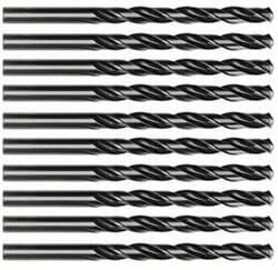 STROXX 10x Spiralbohrer - 5,0mm - HSS DIN 338 - Rollgewalzt - Stahlbohrer - Metallbohrer - Zubehör für Bohrschrauber und Bohrständer von STROXX