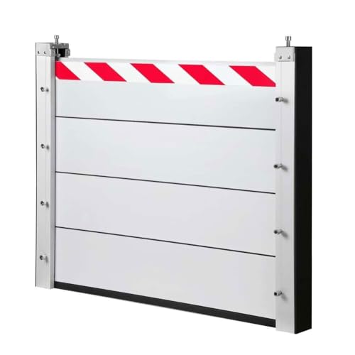 STRTG Aluminium Flood Protection Wall,Reusable Flood Protection Barrier,Made of Aluminium,Flood Protection,Barrier Door with Reflective,Suitable for Garage Entrance A,43x20cm STRTG Aluminium Flood Protection Wall,Reusable Flood Protection Barrier,Made of Aluminium,Flood Protection,Barrier Door with Reflective,Suitable for Garage Entrance A,43x20cm von STRTG