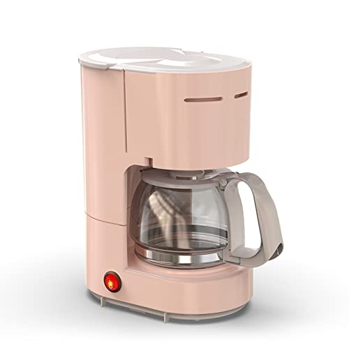 STRTT Volltragbare tragbare Kaffeemaschine,Haushalts tropfende Kaffeemaschine,Haushaltsschleifer Kleiner Kaffeemaschine Jetzt Schleifen manuelle Kaffeemaschine,Rosa von STRTT