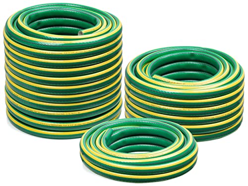 STRÜBER Gartenschlauch 6-lagig ANTI-TWIST (1/2" Zoll - 15 m Länge) Bewässerungsschlauch mit Kreuzgewebe UV-beständig Schlauch PVC flexibler Wasserschlauch von STRÜBER