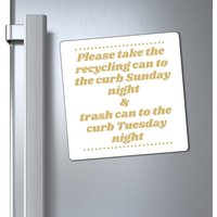 Montag Und Mittwoch Trash Day Erinnerung Für Gäste - Text Only Version von STRhelper