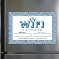 Wifi Code Magnet Für Airbnb + Vrbo von STRspot