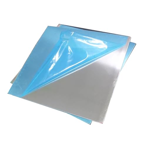Aluminiumblechplatte, Aluminiumplatte 5052, Aluminiumplatte zur Bearbeitung, Seitenlänge 30 cm (11,8 Zoll), Dicke: 5 mm(Thickness:1mm) von STSTS