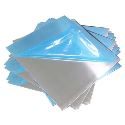 Aluminiumblechplatte, Aluminiumplatte 6061, geeignet for die Formenverarbeitung, Dicke 1 mm, 200 mm x 200 mm(300mm x 300mm) von STSTS