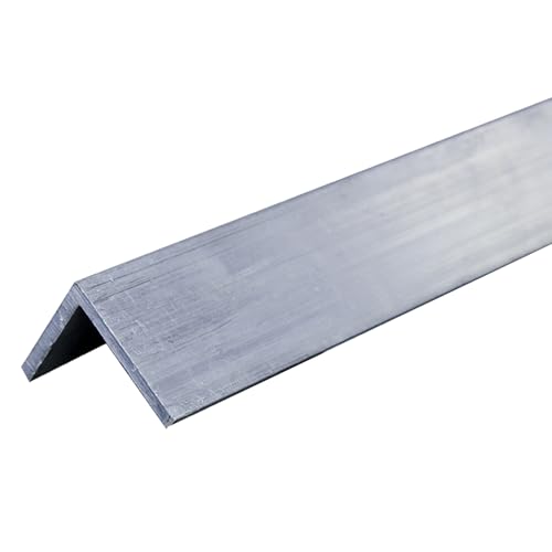 Aluminiumwinkel Aluminiumecke Geeignet for Dekoration, Länge 50 cm, Seite: 80 mm, Dicke: 10(Side:50mm,Thick: 10mm) von STSTS