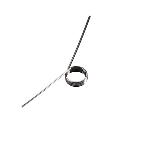 Torsionsfedern, 5 Stück, Drahtdurchmesser 2 mm, Außendurchmesser 28 mm, mechanische Torsionsfedern aus Federstahl, Winkel 45 °, 2 x 28 mm – 6 Umdrehungen – 45 °(2x28mm-6 Turns - 240°) von STSTS