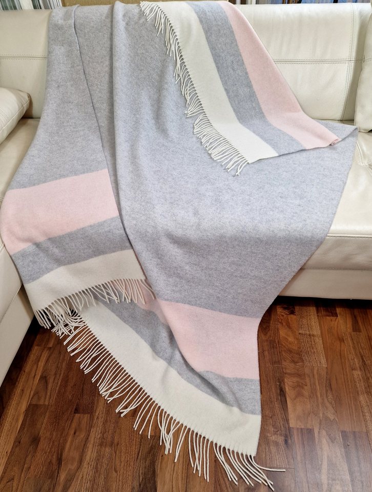 Wolldecke Wolldecke "Faro" Merinowolle-Kaschmir-Mix, 100 % Wolle, 140 x 200 cm, STTS Wolldecke Wolldecke "Faro" Merinowolle-Kaschmir-Mix, 100 % Wolle, 140 x 200 cm, STTS von STTS