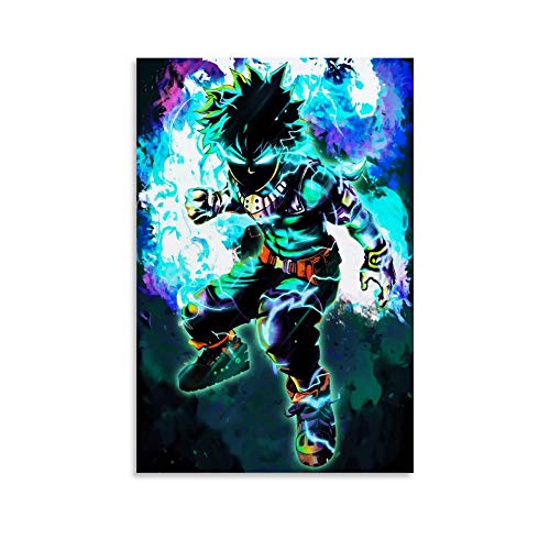 My Hero Academia Deku Home Poster, beliebte und einzigartige Leinwand, Ölgemälde, Kunst, 30 x 45 cm von STTYE