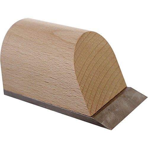 STUBAI 252112 WoodRepair Handhobel zum überflüssigen Astfüller/Holzkitt entfernen, für Holzreparaturen/schäden von STUBAI