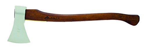 Stubai 671804NRM Forstaxt Rheinische Form mit Messing-Stielschutz 1200 g, Braun/silber, 28 x 13 x 13 cm von STUBAI