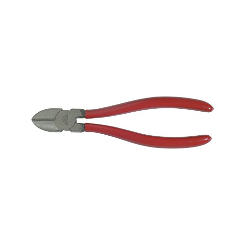 Stubai 111903 Seitenschn.poliert Kunststoff Beschichtung 180 mm, rot, Medium von STUBAI