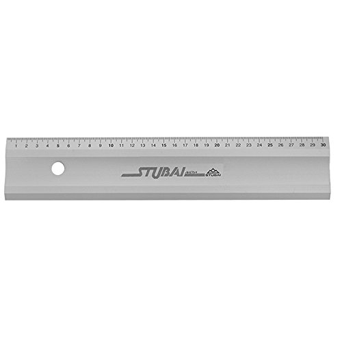 Stubai 263404 400 mm Aluminium Rule mit der Graduierung P, 2000 mm Stubai 263404 400 mm Aluminium Rule mit der Graduierung P, 2000 mm von STUBAI