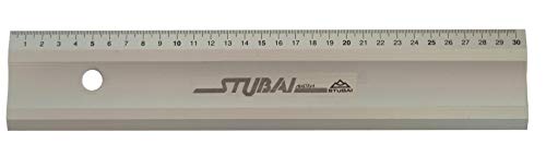Stubai 263406 Alu-Lineal eloxiert, mit Maßeinteilung 600 mm, von STUBAI