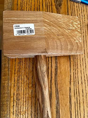 Stubai Holzhammer Keilform 170 x 90 x 50 mm, 278530 von STUBAI