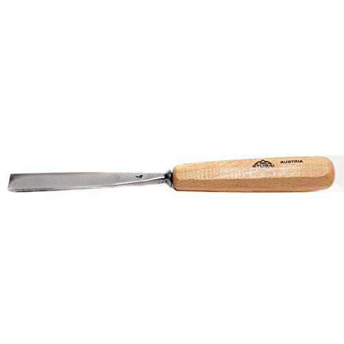 Stubai Stechbeitel lang poliert, Form 4, 20 mm, 550420 Stubai Stechbeitel lang poliert, Form 4, 20 mm, 550420 von STUBAI