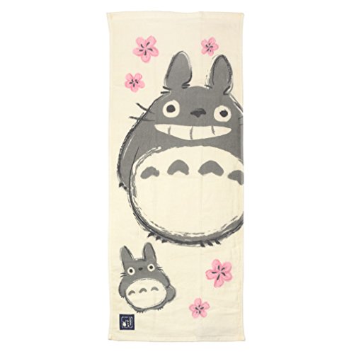 Studio Ghibli - My Neighbor Totoro – My Neighbor Totoro (weiß), Marushin Imabari Gaze Serie Gesichtshandtuch von マルシン(Marushin)