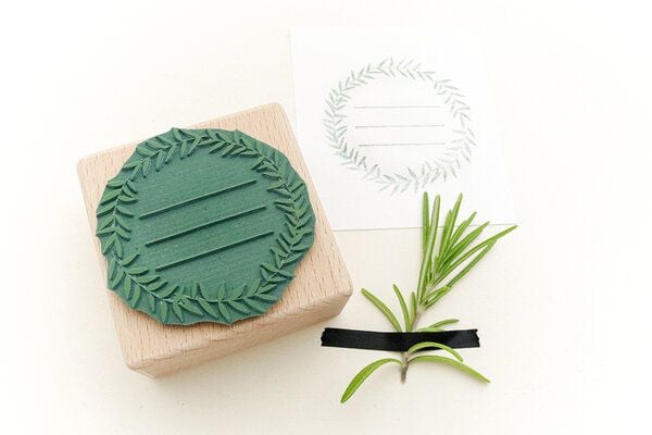 STUDIO KARAMELO STEMPEL KRANZ aus ROSMARIN STUDIO KARAMELO STEMPEL KRANZ aus ROSMARIN von STUDIO KARAMELO