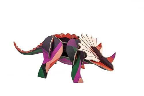 STUDIO ROOF Mythical and Historical Figurines, Triceratops Totem (TTM87) von STUDIO ROOF