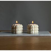 Fluffy Kerze| Pillow Candle| Kissen Kerzen Geschenk Valentinstag| Geschenkidee| Geschenke Unter 10, 00Eur|Kubik Rubik von STUDIOMAVEA